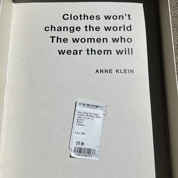 COPY - ANNE KLEIN slip on sandals - Picture 9 of 10